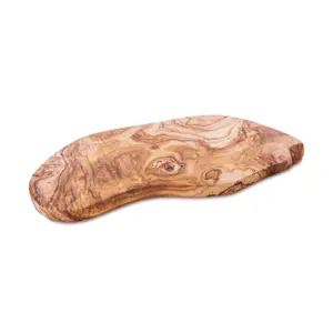 Olive Wood Natural Grained Rustic Kitchen Dining Chopping Board (L) 40cm x (W) 20cm