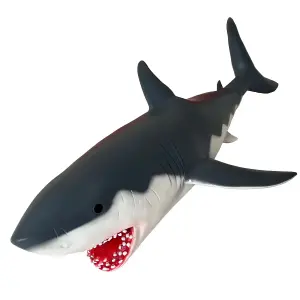 Bwnh 54 CM Large White Shark Toy Soft Rubber Sea Animal