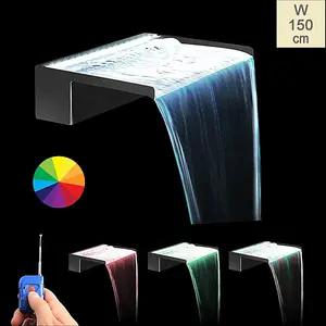 Primrose Colour Changing LED Strip Light with Remote Control For Blade Water Features L150cm