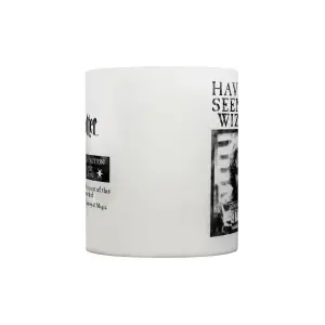 Harry Potter Wanted Mug Black/White (One Size)