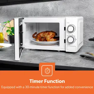 Geepas 20L Solo Freestanding Microwave Oven