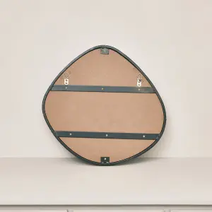 Melody Maison Gold Asymmetrical Pebble Wall Mirror 50cm x 50cm