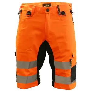 Slim Fit Stretch Hi-Vis Shorts With Removable Holster Pockets