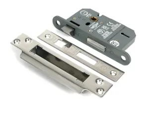 From The Anvil Polished Chrome 2 1/2" 5 Lever BS Sash Lock KA