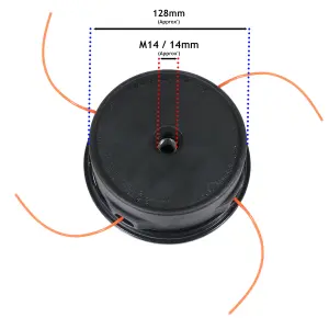 SPARES2GO Trimmer Spool Head compatible with Stihl Autocut 40-4 56-2 Strimmer Brushcutter Trimmer