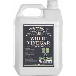 Pure Source Nutrition Eco White Vinegar Cleaning Unscented 15 Litres -All Natural Multi-Surface & Multi-Purpose Cleaner, Limescale