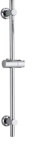 KeenFix 700mm Adjustable Chrome Shower Riser Rail & 1.5m Shower Hose