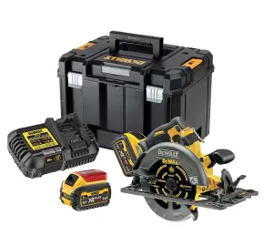 DeWalt DCS579T2 54v 190mm XR FlexVolt High Power Circular Saw 2 x 6.0Ah Battery