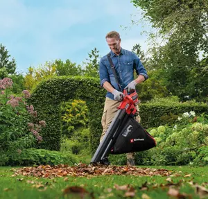 Einhell Cordless Leaf Blower Vacuum Vac 18V With Integrated Shredder Power X-Change Brushless VENTURRO 18/210 - Body Only