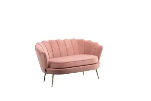 Birlea Ariel 2 Seater Sofa Coral