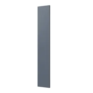 GoodHome Alisma Matt blue Slab Tall wall Cabinet door (W)150mm (H)895mm (T)18mm