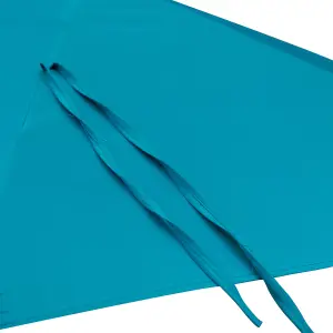 Outsunny 4.6M Garden Patio Umbrella Canopy Parasol Sun Shade w/o Base Blue