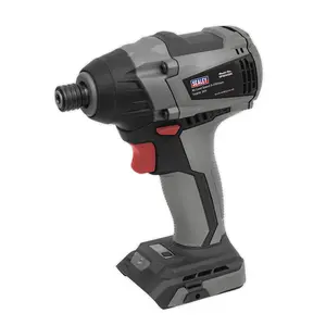 Sealey Brushless Impact Driver 20V SV20 Series 1/4"Hex 200Nm - Body Only CP20VIDX