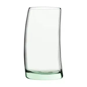 Pasabahce Aware Penguen Recycled Highball Glasses - 390ml - Green - Pack of 12