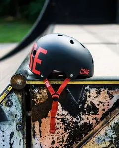 Core Street Helmet - Black/Red