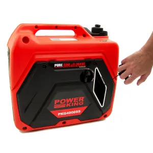 Petrol Inverter Generator Silent PowerKing 3500w 4.38kVA 4 Stroke