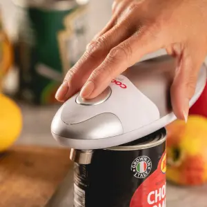 Cooks Professional Electric Tin Can Opener Automatic One Touch Battery Operated