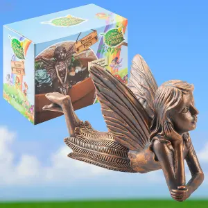 Enchanted Bronze Fairy Garden Ornament