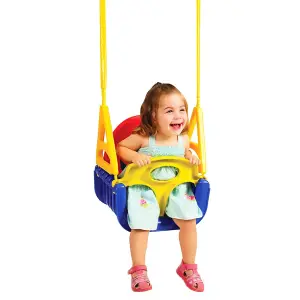 Berkfield 3-in-1 Swing Seat for Children 29x40x39.5 cm Polypropylene