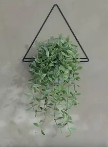 Wall mounted bracket plant pot holder indoor, 2 sizes, 3 shape, modern Triangle Small