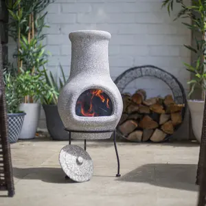 La Hacienda Wela Clay Chiminea