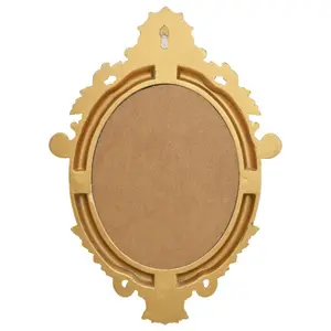 Ginn Oval Wall Mirror Gold