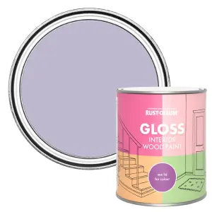 Rust-Oleum Wisteria Gloss Interior Wood Paint 750ml