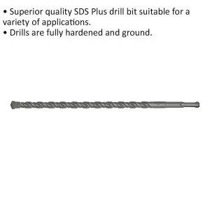 Premium 13 x 310mm SDS Plus Drill Bit for Smooth and Efficient Drilling