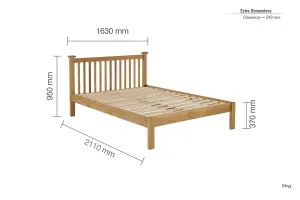 Birlea Woburn King Size Bed In Oak