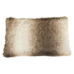 Bosie Lamina Mocha Ombre Rectangular Cushion