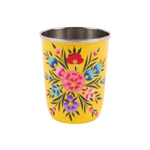 BillyCan - Picnic Tumblers - 300ml  - Buttercup Pansy  - Pack of 6