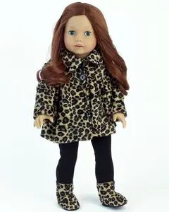 Sophia's by Teamson Kids Doll Coat, Hat, Leggings, and Boots Set for 18" Dolls