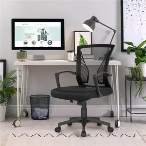 Mid-back Mesh Office Chair Black