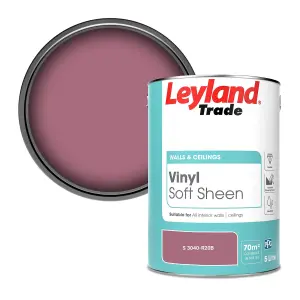 Leyland Trade Vinyl Soft Sheen Walls & Ceilings Emulsion Paint (S 3040-R20B) - 5L