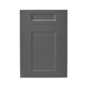 GoodHome Artemisia Matt graphite Classic shaker Door & drawer 500mm