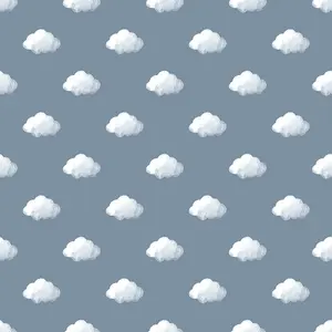 Galerie Little Explorers 2 Blue Cloud Wallpaper Roll