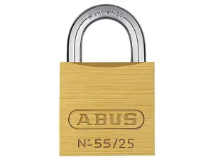 ABUS Mechanical - 55/25mm Brass Padlock