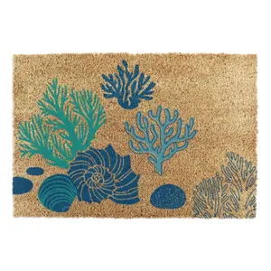 Coral & Shells Doormat (90 x 60cm)