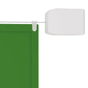 Berkfield Vertical Awning Light Green 100x800 cm Oxford Fabric