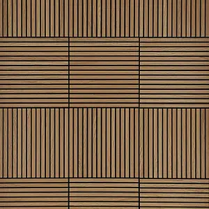 Naturewall SlatWall Mini Oiled Oak - 60cm x 60cm - Pack of 4