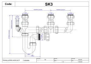 McAlpine SK3 Standard Three Bowl Kit