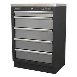 Sealey Modular 5 Drawer Cabinet 680mm APMS59