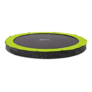 Plum 10ft Circular In-Ground Trampoline and Enclosure