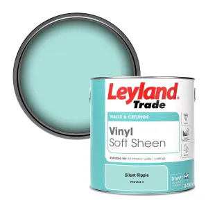 Leyland Trade Vinyl Soft Sheen Walls & Ceilings Emulsion Paint Silent Ripple (PPG1232-3) - 2.5L