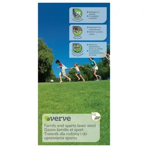 Verve Family & sports Grass seeds, 10kg