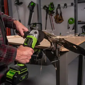 Greenworks Tools 24V Brushless Angle Grinder (Excludes battery & charger)