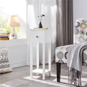  Side Table Set (Set of 2) White