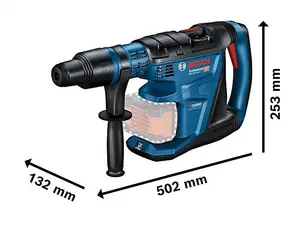 Bosch 0611917100 GBH 18V-40 C Professional BITURBO SDS-Max Rotary Hammer 18V Bare Unit BSH611917100