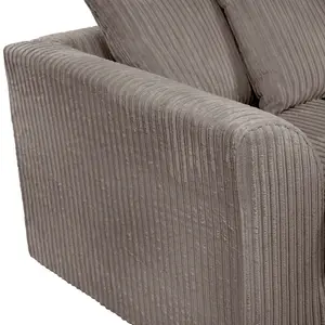 Lennox Grey Sofa Set 3 Seater Sofa