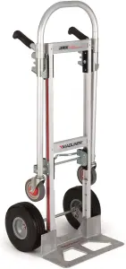 Magliner Gemini Jr. 2 in 1 Sack Truck Trolley Heavy Duty, Two Way Folding Hand Truck, Up To 450kg Capacity